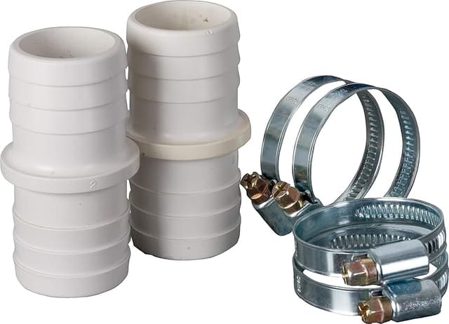 Imagen de Gre AR509 - Kit de Conexión de Mangueras 💧 2 Manguitos y 4 Abrazaderas en OfertitasTOP