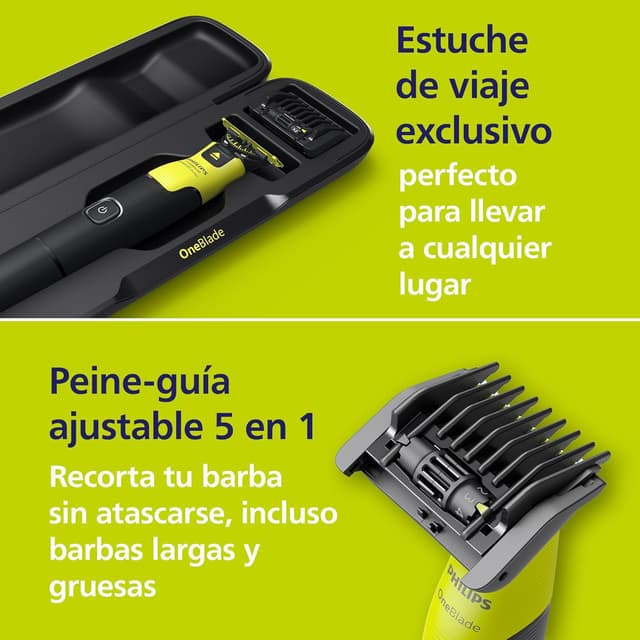 Thumbnail 5 de Philips OneBlade 360 ✂️ Barbero y Recortadora Todo en Uno