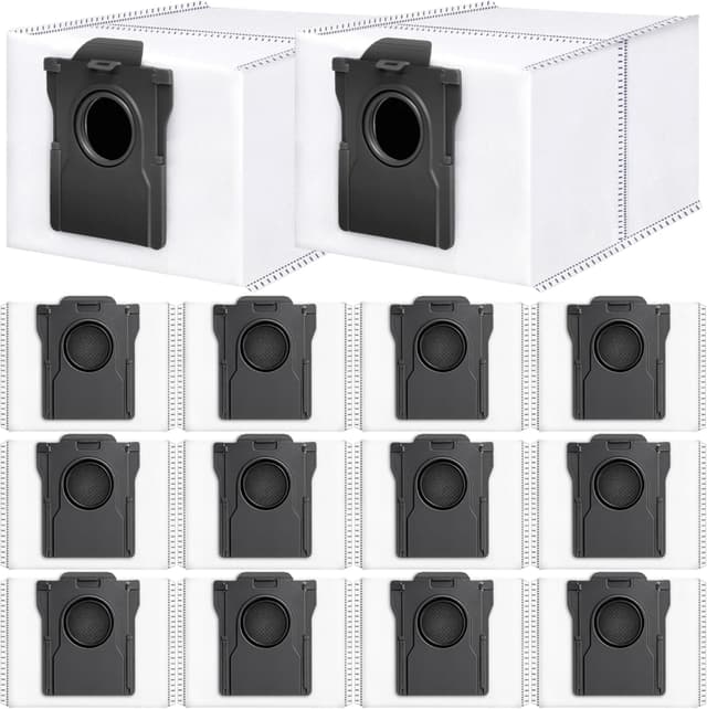 Detalle de Bluearks 14 Staubbeutel für Dreame L10s Ultra Gen 2/Gen 3 & weitere Modelle – 3,2 Liter mit Aktivkohleschicht