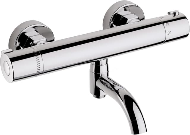 Detalle de MORADO miscelatore doccia termostatico (montaggio a parete) finitura cromata
