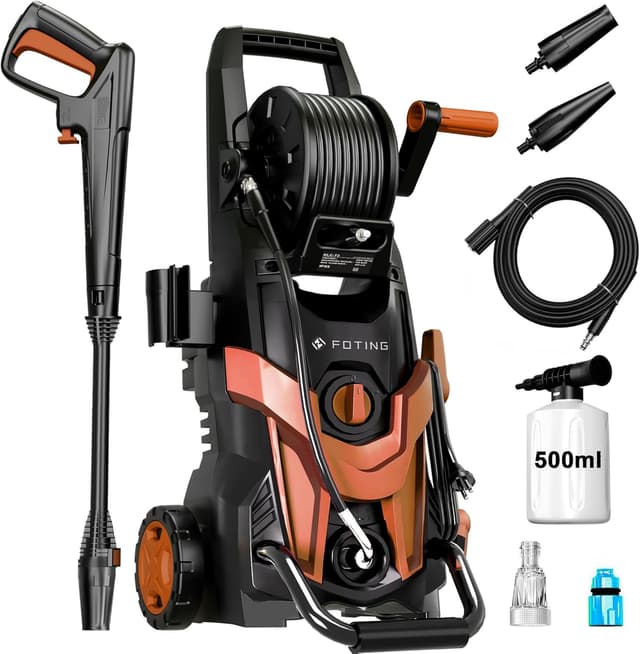 Detalle de Hochdruckreiniger 180 Bar mit 6-in-1-Düse