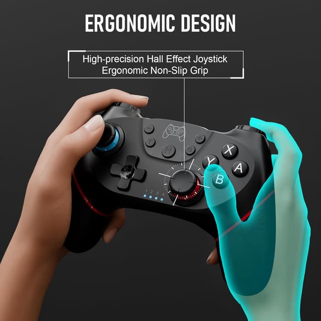 Thumbnail 6 de ETPARK Switch Pro Controller 550 mAh