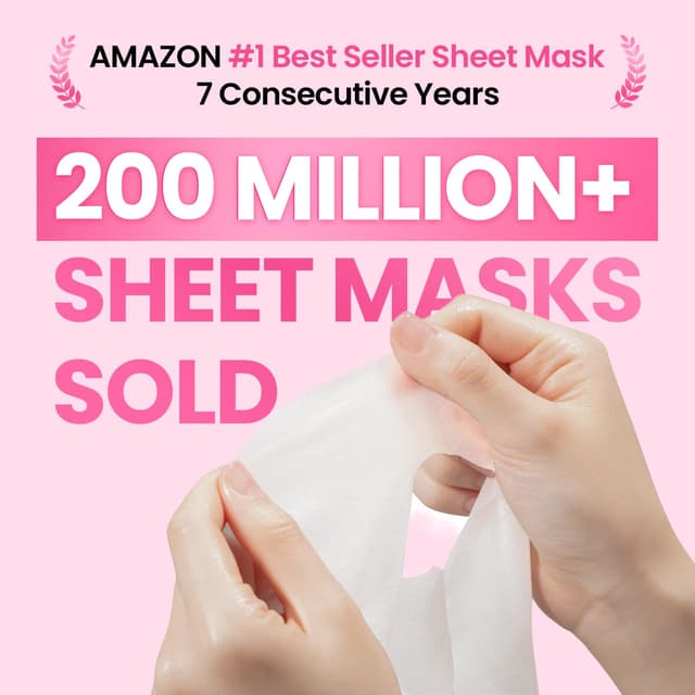 Detalle 2 de Glam Up Korean Facial Sheet Mask 12 Pack Hydration