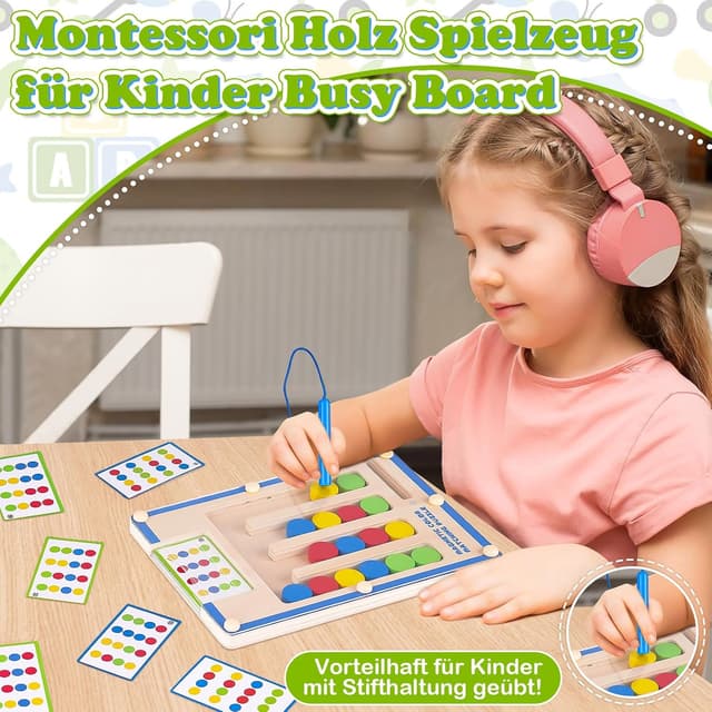 Detalle 2 de TMGOT Montessori Spielzeug 5,7×8,26