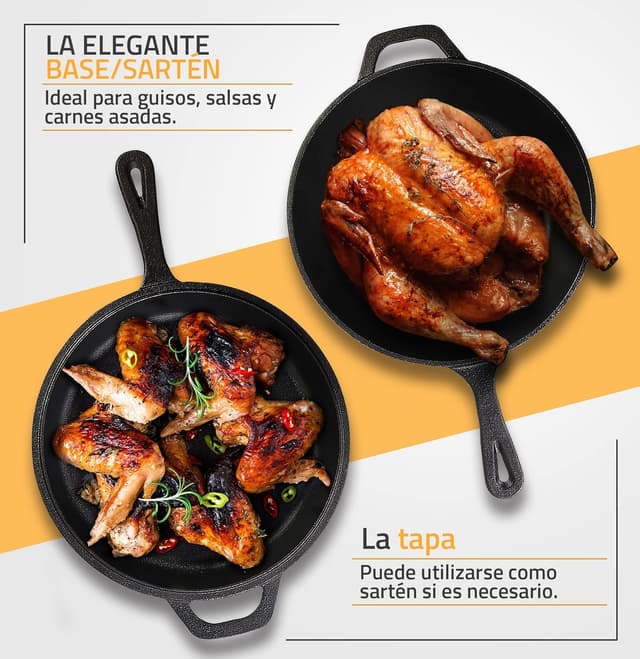 Thumbnail 3 de KICHLY Dutch Oven 3L olla de hierro fundido