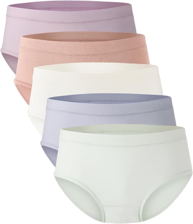 Detalle de Bamboo Cool Women's Moisture-Wicking Underwear, 5-Pack
