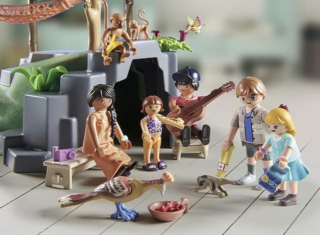 Detalle 2 de PLAYMOBIL Wiltopia Casa en Árbol con Animales 🌳