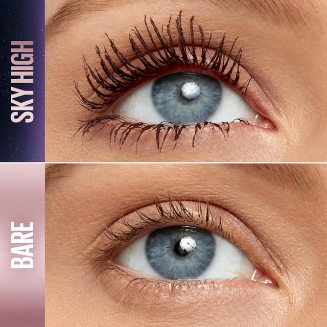 Detalle de Maybelline New York Sky High Burgundy Haze Mascara für extreme Länge & volles Volumen