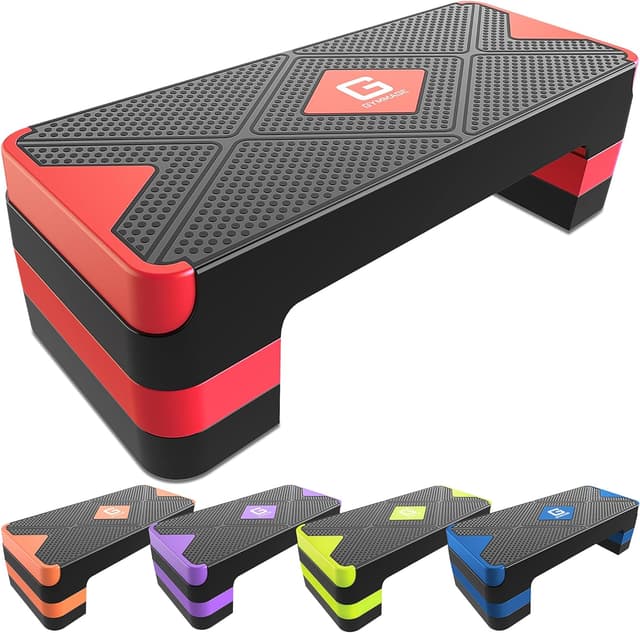 Imagen de GYMMAGE Aerobic Exercise Step 26.5" adjustable height ๐๏ธโ en OfertitasTOP