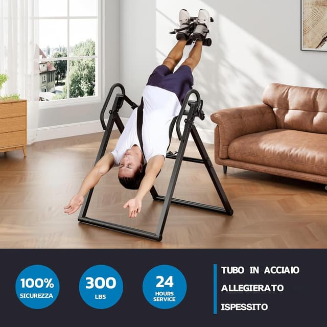 Thumbnail 5 de YOLEO Tavola di inversione Panca a inversione 300 lbs