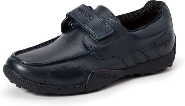 Detalle de Geox Boys J W.Snake Moc B moccasins with breathable outsole