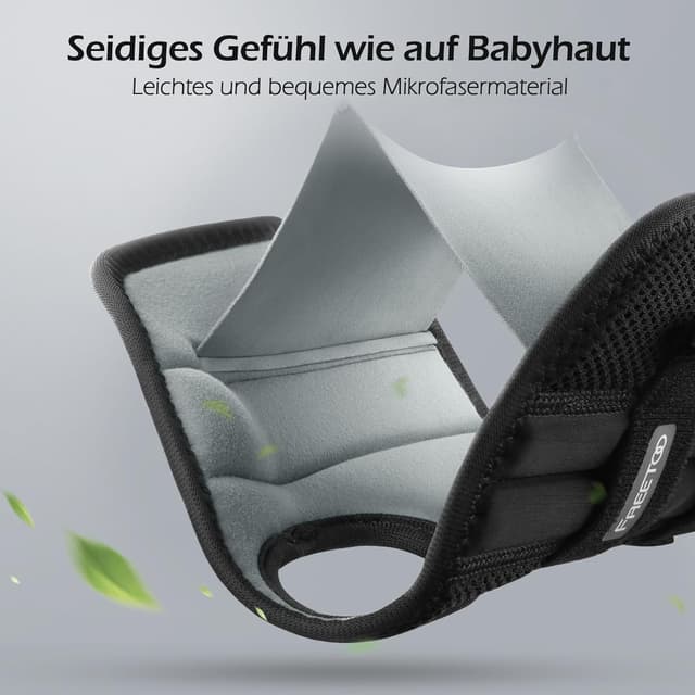 Detalle de FREETOO Handgelenkbandage gegen Karpaltunnel (rechts) – orthopädische Handgelenkstütze für die Nacht mit stützender Schiene