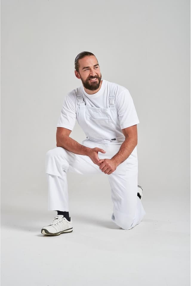 Thumbnail 4 de Portwest S810 Bolton bavette peintre blanc taille XXL