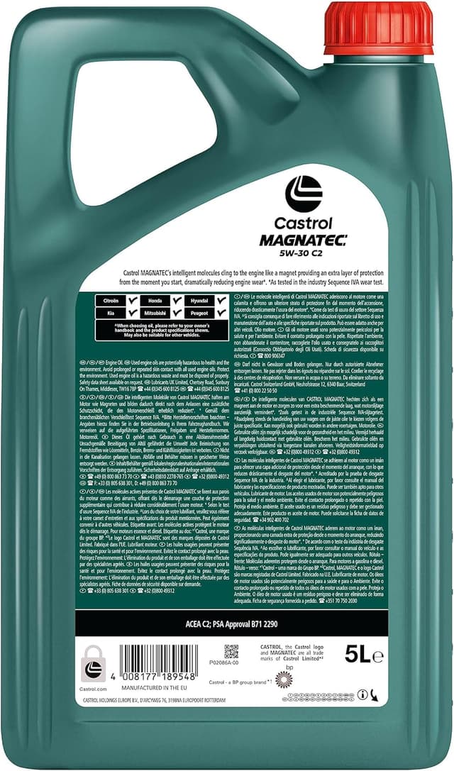 Thumbnail 3 de Castrol MAGNATEC 5W-30 C2 5L 🛢