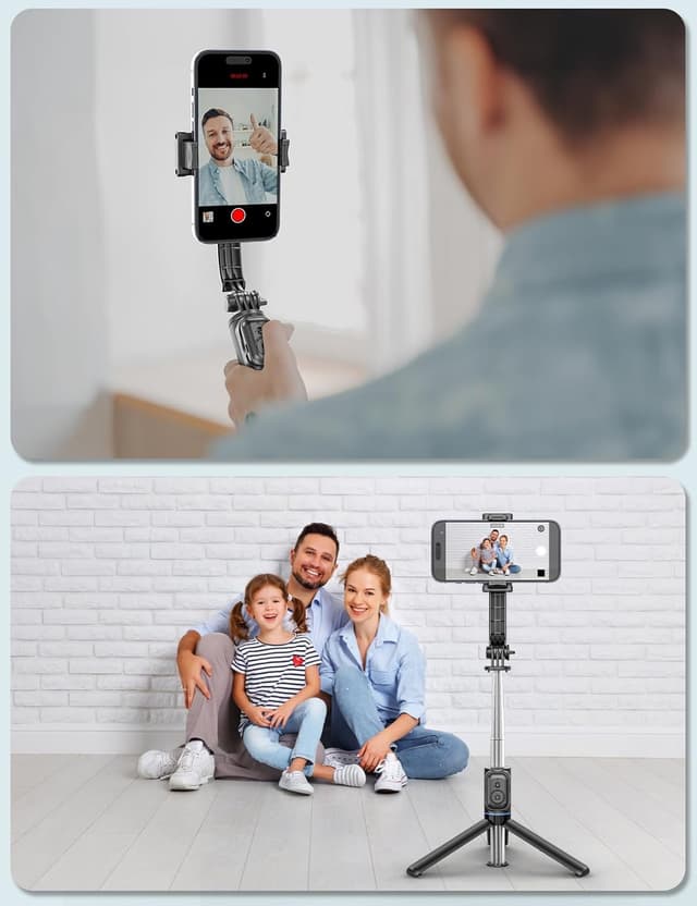 Thumbnail 5 de Selfie Stick 106 cm ausziehbar mit Fernbedienung đ€ł