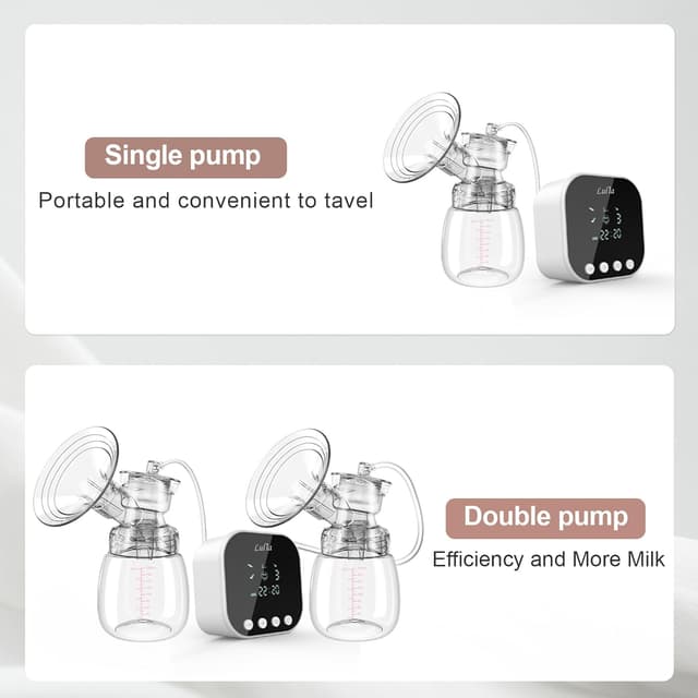 Detalle de Lulia Double Electric Breast Pump 2500mAh