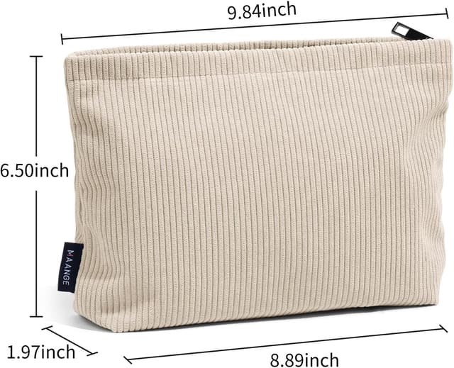Detalle 2 de MAANGE Schminktasche Cord Beige 8,89