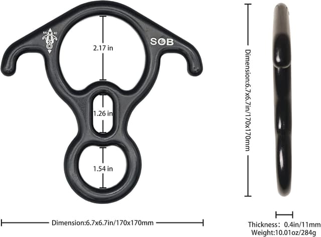 Thumbnail 1 de SOB Discensore a 8 Descender per Calata