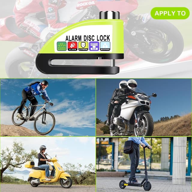 Thumbnail 6 de Anykuu Lucchetto Antifurto 7 mm 🔒