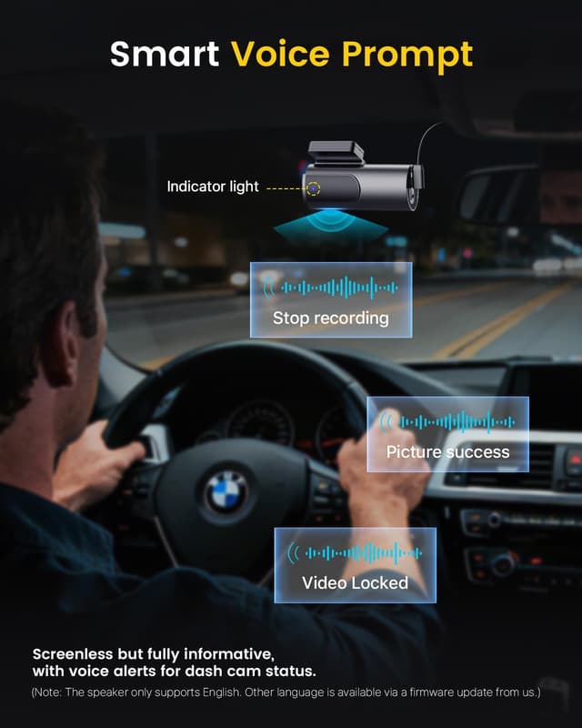 Thumbnail 6 de GKU D600 4K Dash Cam Front and Rear