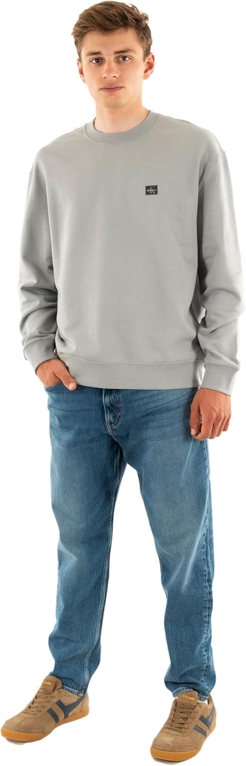 Thumbnail 6 de Calvin Klein Men’s Round Neck Terry Badge Sweatshirt