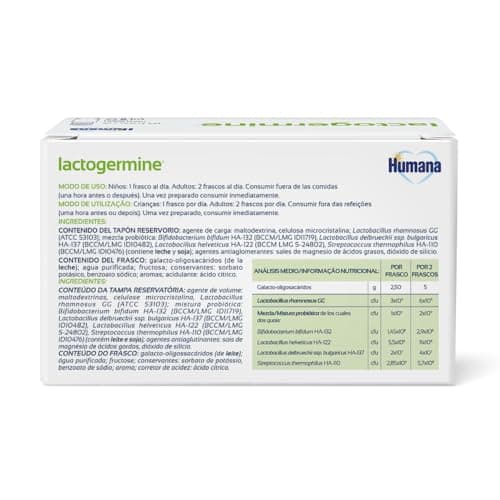 Thumbnail 3 de Lactogermine® 10 viales probióticos para flora intestinal 💊