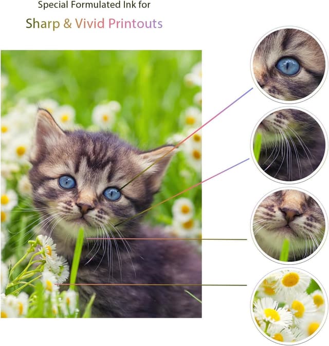 Detalle de UniPlus Tinte kompatibel Epson E104 Multipack Schwarz (ET-2870, ET-2826 u. a.)