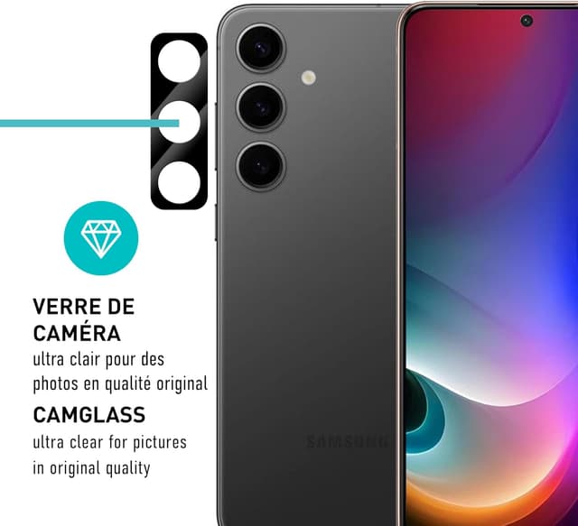 Thumbnail 6 de smartect Protecteur d’écran TPU pour Samsung Galaxy S24 Plus (2 + 2 pièces : écran + caméra)