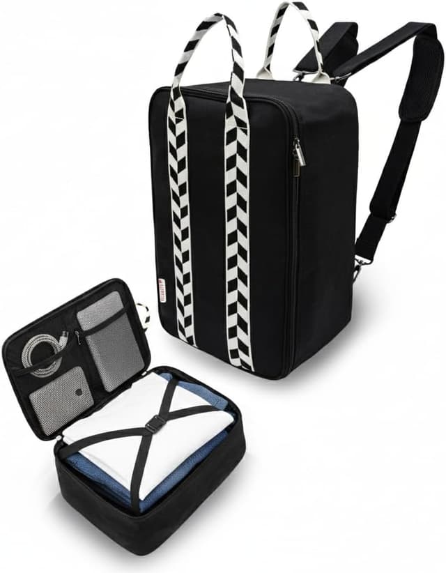 Detalle de Sàkura Zaino da Viaggio Ryanair 40x20x25: bagaglio a mano sottosedile compatibile