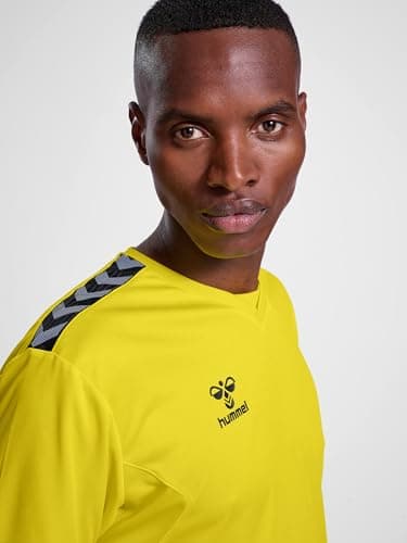Detalle 1 de hummel Authentic PL Jersey S/S 🏃♂️ Camiseta Deportiva Hummel