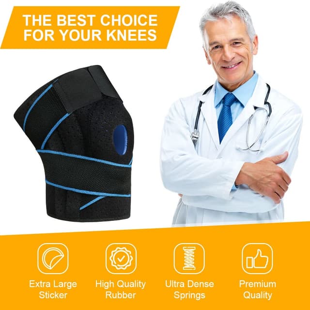 Detalle 2 de ACWOO Genouillère de sport réglable pour rotule ⛑