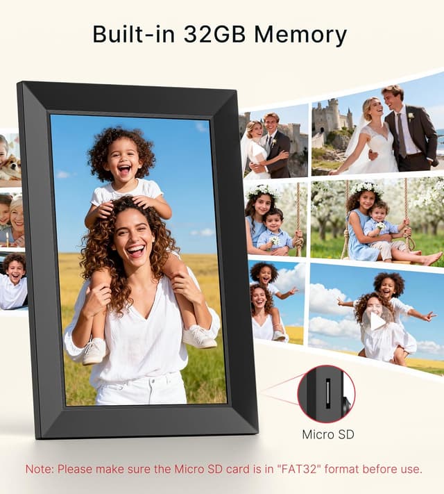 Detalle de Frameo 10.1-inch Digital Photo Frame