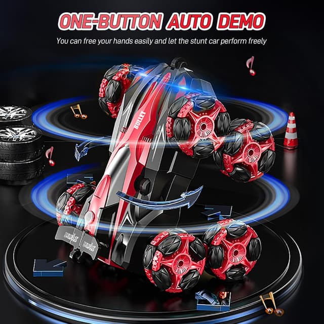 Thumbnail 3 de Warmiehomy 8WD RC Stunt Car 360° spins