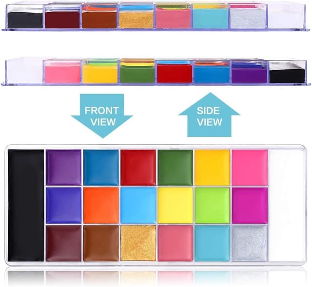 Thumbnail 5 de UCANBE Peinture Corporelle 20 Couleurs