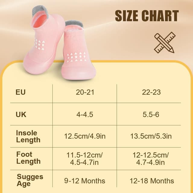 Thumbnail 4 de flintronic Scarpe per Primi Passi Bambino suola morbida