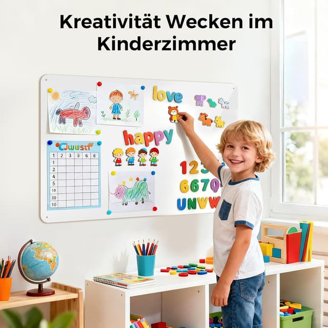 Detalle 2 de LYZZXI Magnettafel 30 x 70 cm