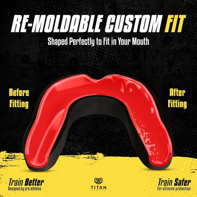 Detalle 1 de Titan Armour Gum Shield with Dual-Layer Tech