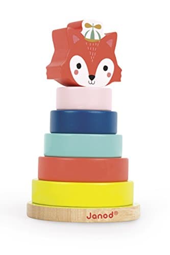 Thumbnail 6 de Janod Baby Forest - Juego Apilable de Madera 🌳