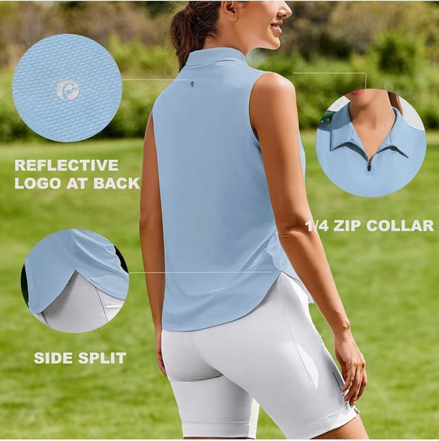 Thumbnail 4 de Polo senza maniche sportiva UPF 50+ donna