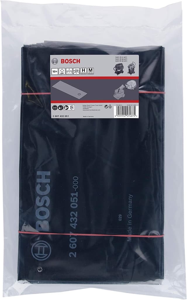 Detalle 2 de Bosch 2607432051 Sacs d'élimination 10 pièces