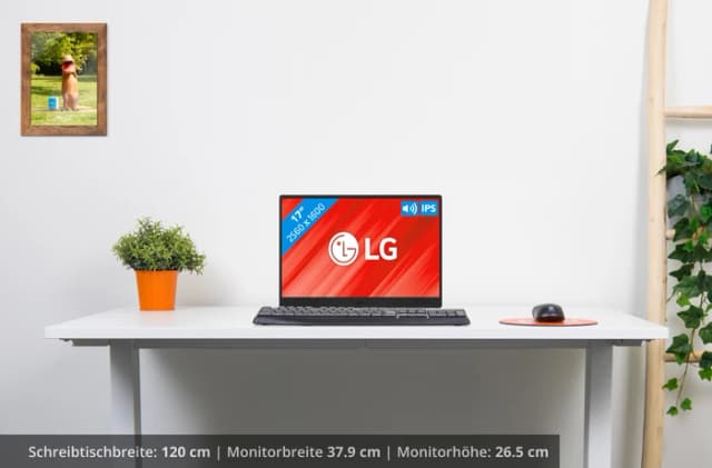 Thumbnail 1 de LG gram +view 17MT70 – kompakter Monitor