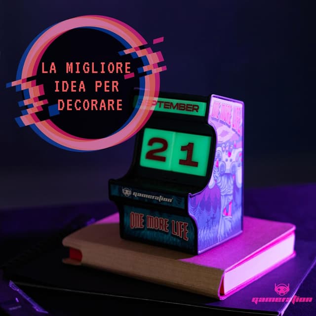 Detalle 2 de Gruppo Erik calendario perpetuo arcade 7,5 cm