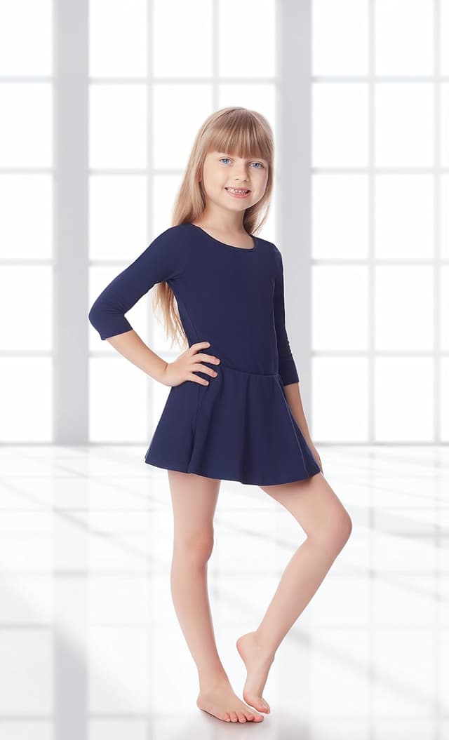 Detalle 2 de Merry Style Body Vestitino Ballerina per bambina e ragazza MS10-137
