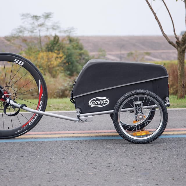 Detalle 2 de Fahrradanhänger 120 l für 40 kg CXWXC