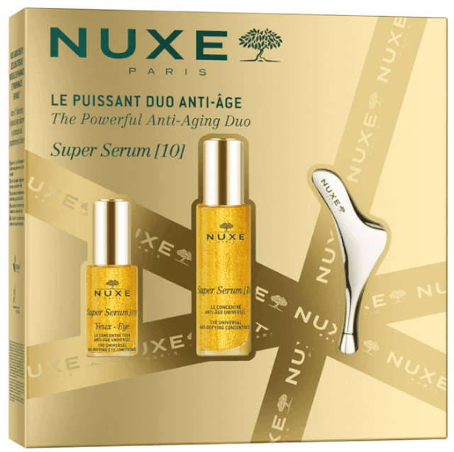 Imagen de Nuxe Super Sérum 10 + Contorno de Ojos + Gua Sha 🌿 en OfertitasTOP