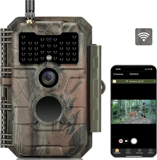 Detalle de GardePro E6 WiFi Trail Camera 48MP