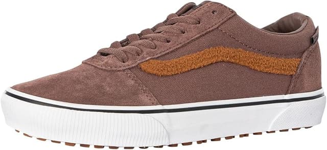 Detalle de Vans Ward Suede/Canvas Black/White para Hombre