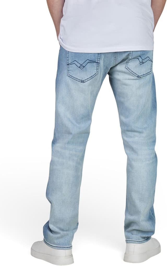 Detalle 2 de Replay Grover Straight-Fit Jeans mit 34