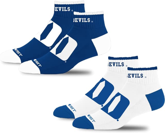 Detalle de For Bare Feet NCAA Unisex Kids Front and Center 2-Pack Team Colors (UCLA Bruins)