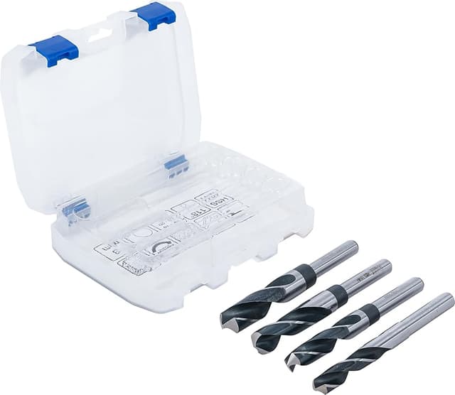 Detalle de BGS 8985 | Juego de Brocas HSS de 4 Piezas 🛠